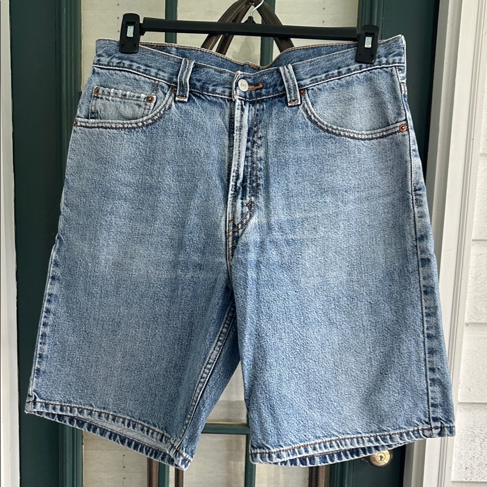 Levi's Light Blue Jean Shorts Size 34
